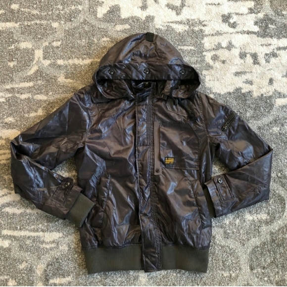 G.STAR ORIGINAL CAMO BOMBER WINDBREAKER  sz.L - Picture 2 of 9